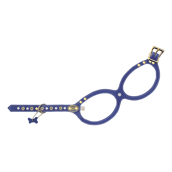 加拿大Buddy Belts 手工真皮胸背帶-海軍藍-Luxury