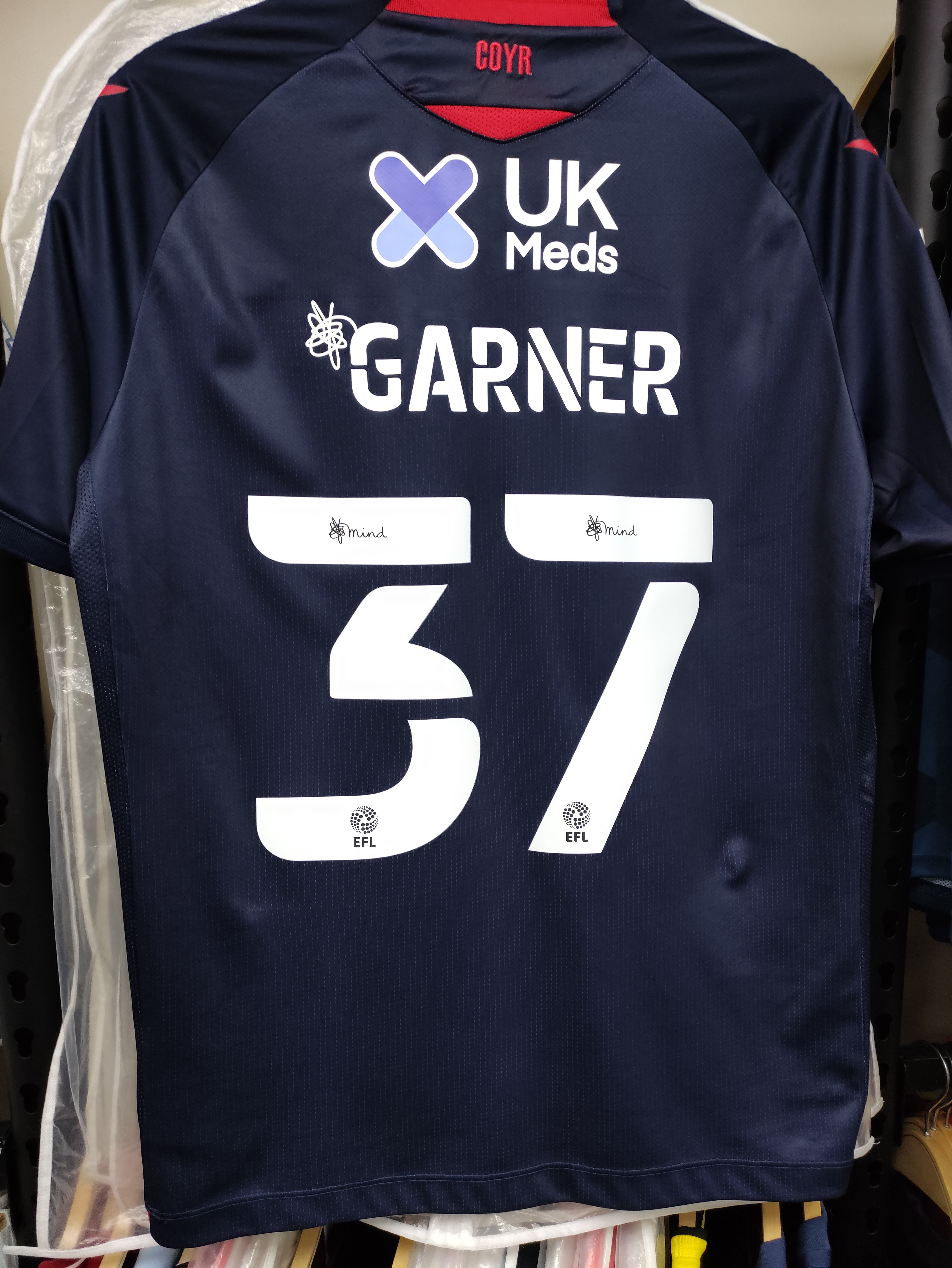 21-22諾定咸森林作客球衣