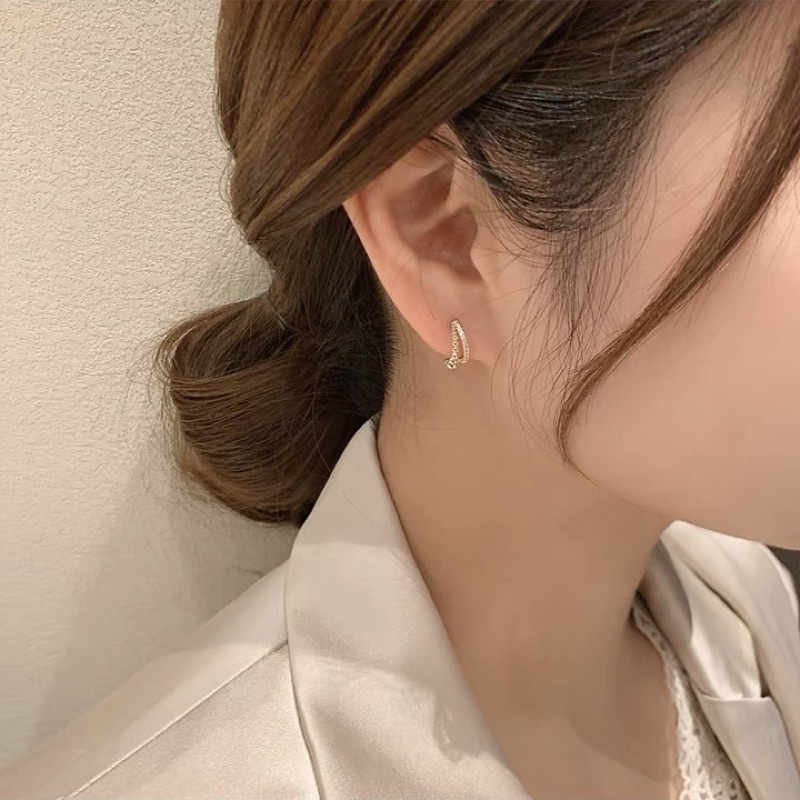 依戀｜純銀針耳環