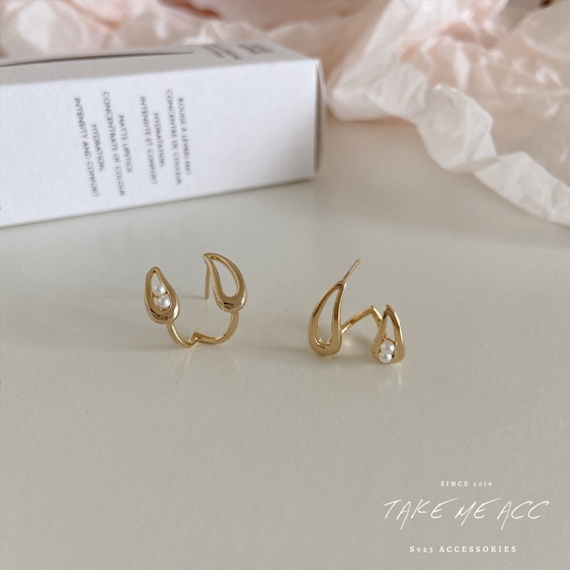 陪伴溫暖｜純銀針耳環