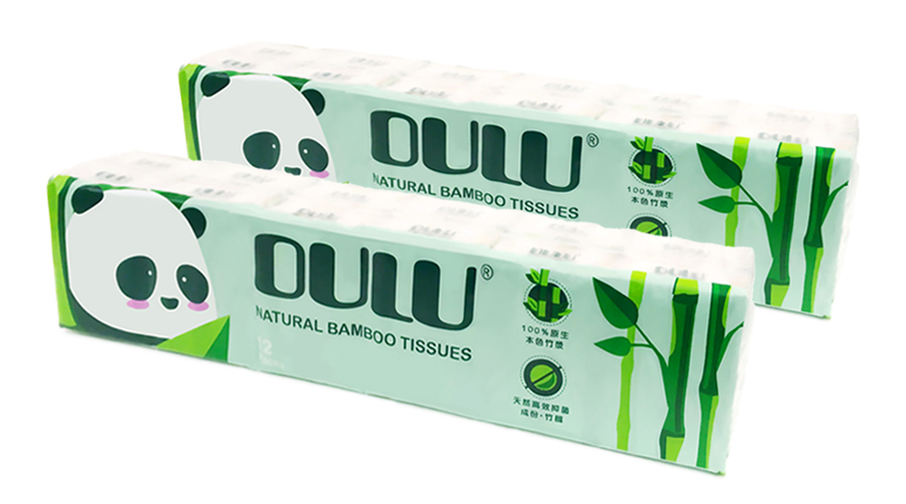 純竹漿紙巾迷你裝紙手帕 12 包 (4 層)