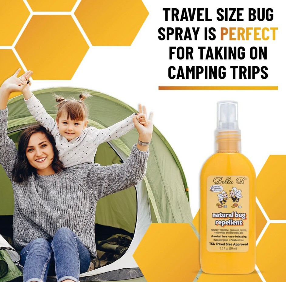 🇺🇸美國製造 Bella B 天然驅蚊防蟲噴霧 98ml | 嬰幼兒適用 | 無化學成份 (逢星期日截單後7-14個工作天發貨)
