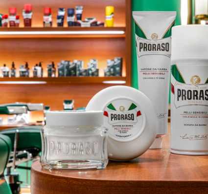 PRORASO Pre Shaving Cream 敏感肌專用鬍前軟化膏 100ml