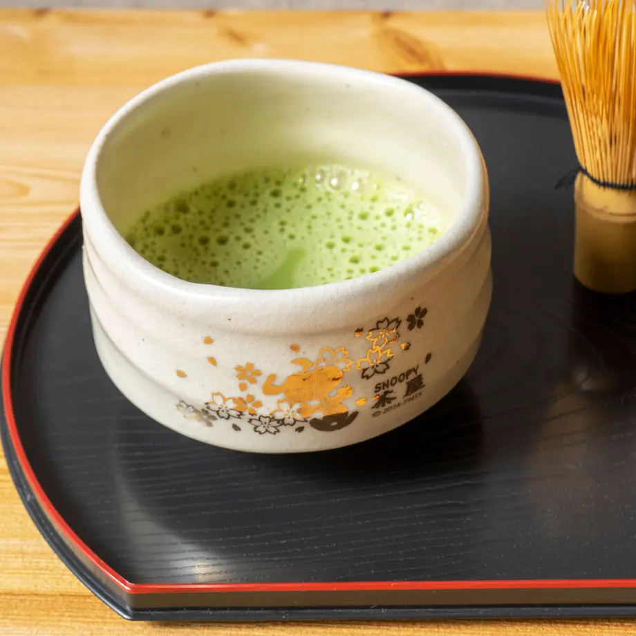 Snoopy茶屋限定版陶瓷抹茶碗