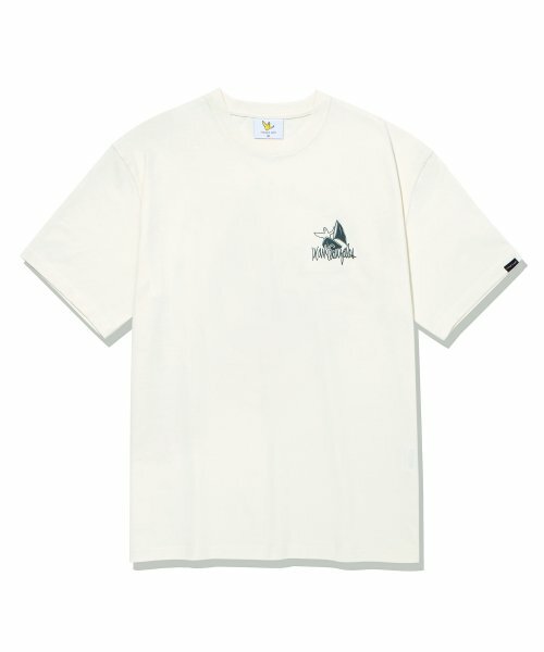 Mark Gonzales 天使帆船 短袖 T 恤 象牙色