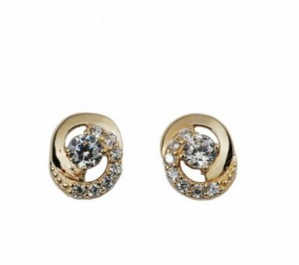 10K/環環相扣耳環