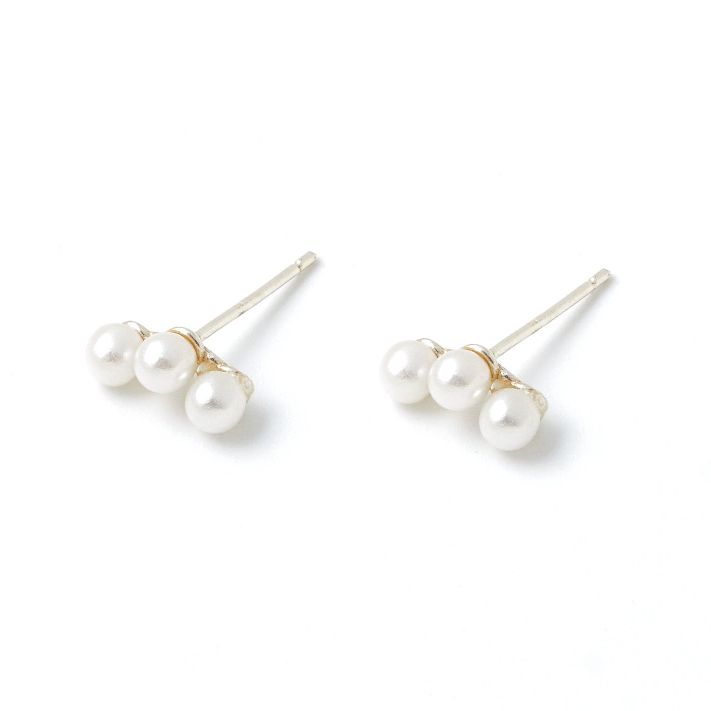 韓國,銀針,珍珠,耳環