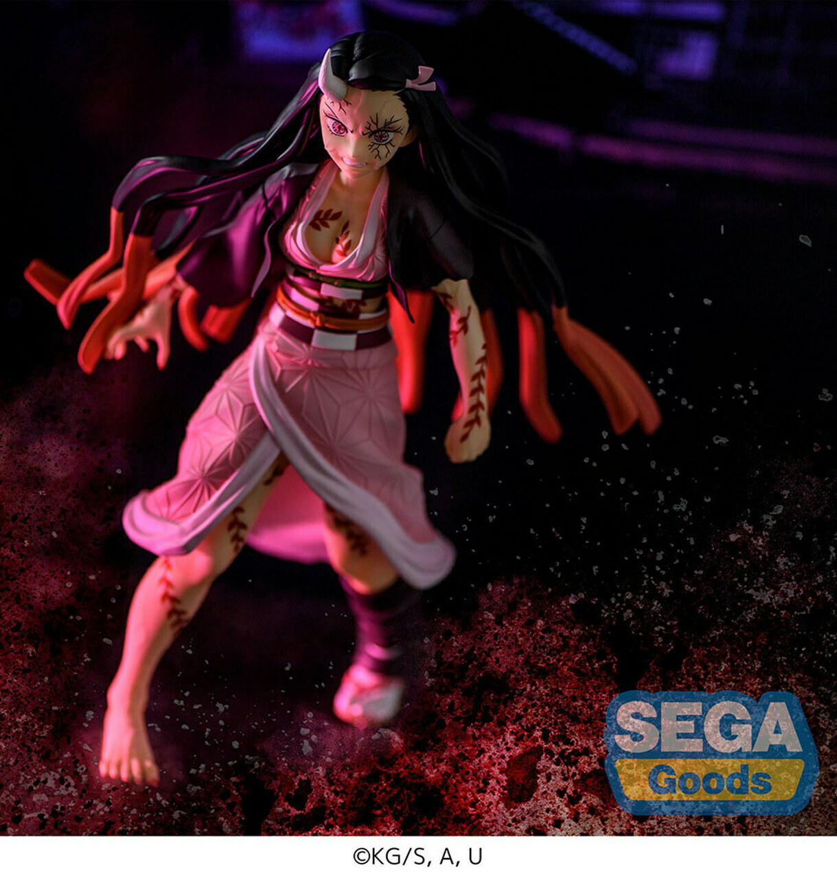 Sega  [FIGURIZMα]《鬼滅之刃》竈門禰豆子 -鬼化進行時-