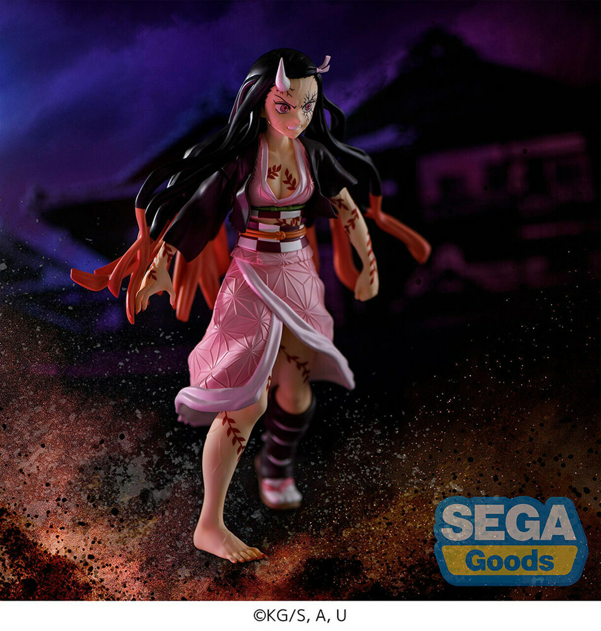 Sega  [FIGURIZMα]《鬼滅之刃》竈門禰豆子 -鬼化進行時-