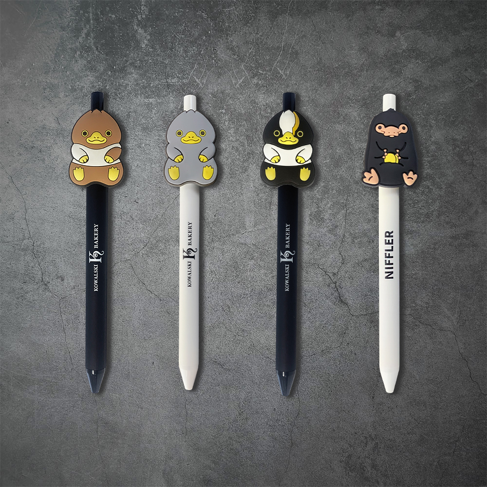 怪獸與牠們的產地-滴膠筆-玻璃獸 (四款)