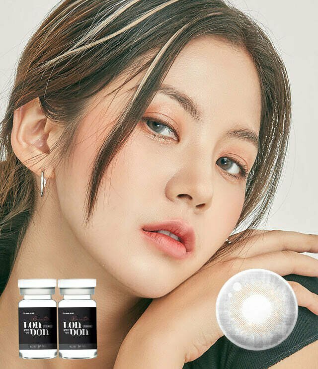 [散光] Lenstown Romantea London Toric半年抛棄散光彩妝隱形眼鏡｜每樽1片 ( Gray  )