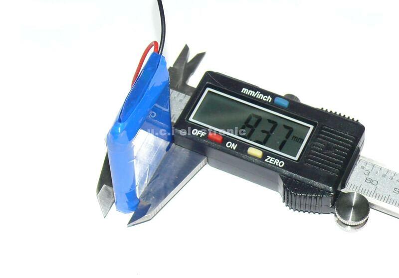 【UCI電子】 (B-3)  3.7v鋰電池聚合物1500MAH 803450