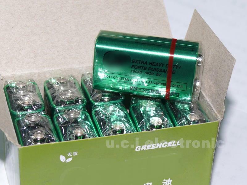 【UCI電子】(19-2) 全新 9V 碳鋅電池 電表 麥克風