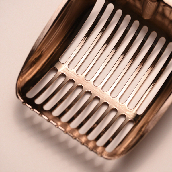 LOUIS 玫瑰金貓砂鏟【貓砂鏟/貓砂鏟推薦/金屬貓砂鏟】