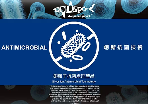 兒童長袖防曬上衣 - 黑/藍