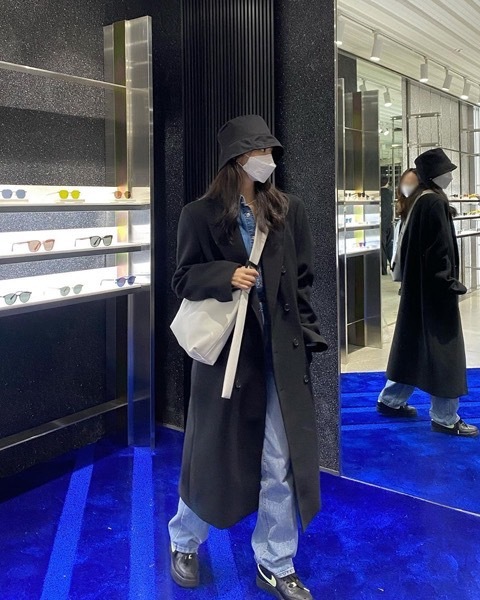 韓國 氣質軟皮革 方形 斜跨包