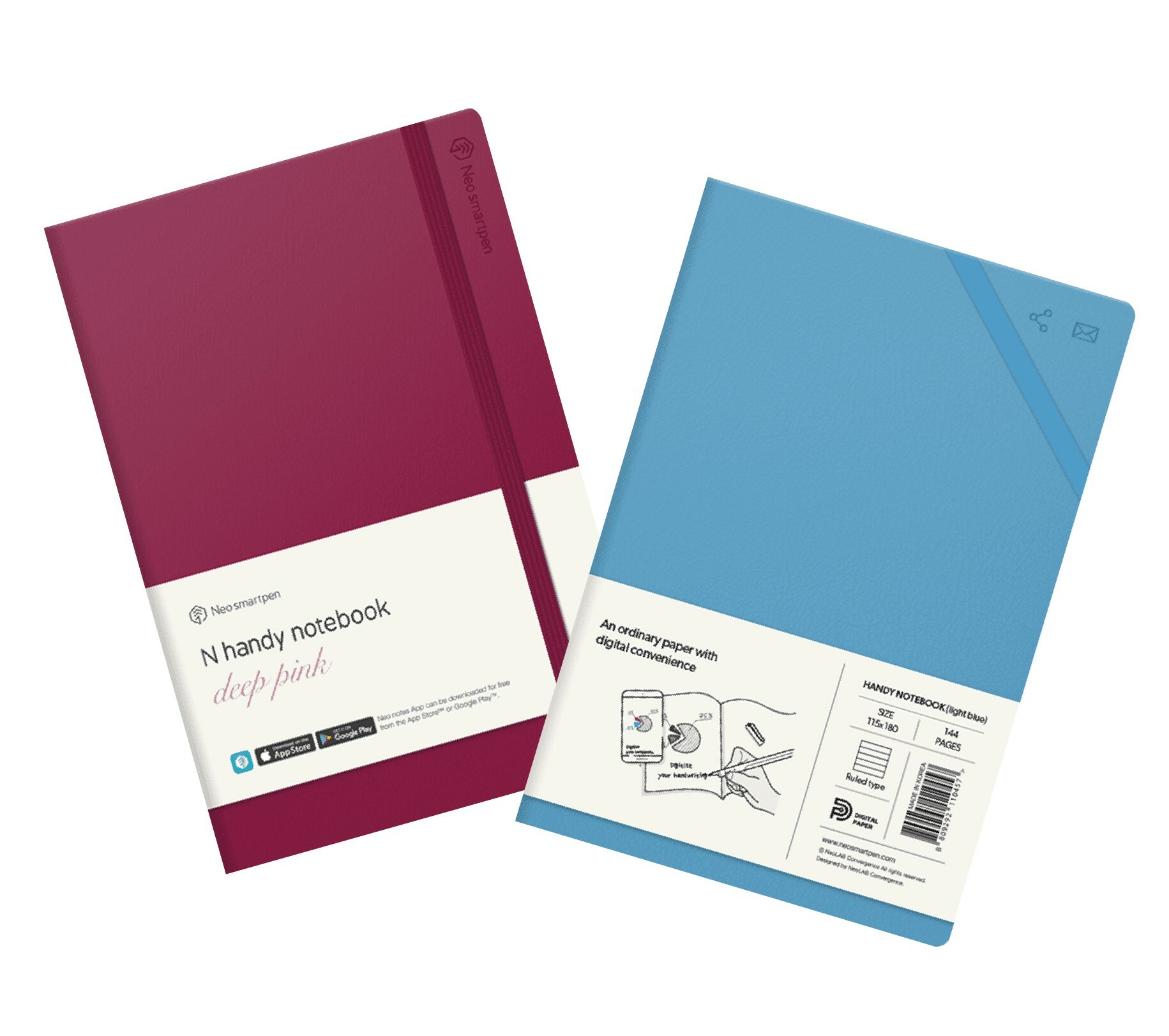 【智慧筆】N handy 簡約時尚手札本