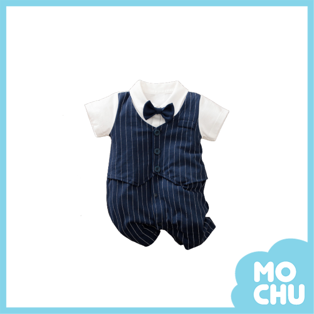 優雅小紳士連身衣(兩色)