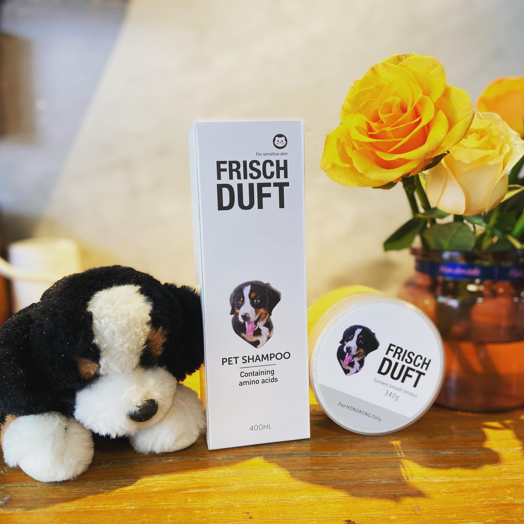 FRISCH DUFT Dog Shampoo 400ml (Camellia/Grapefruit)