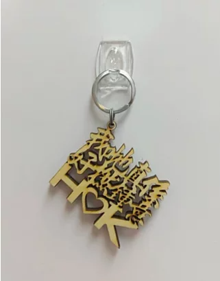 9CakeTopper 香港特色木製鎖匙扣 ｜ 三款可選｜香港品牌 香港設計