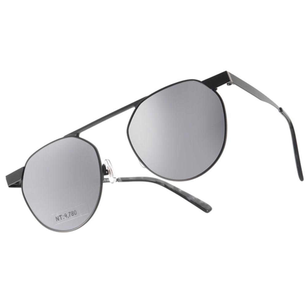 【STEALER】HORIZON C01M 前衛時尚圓框太陽眼鏡(水銀鏡面)