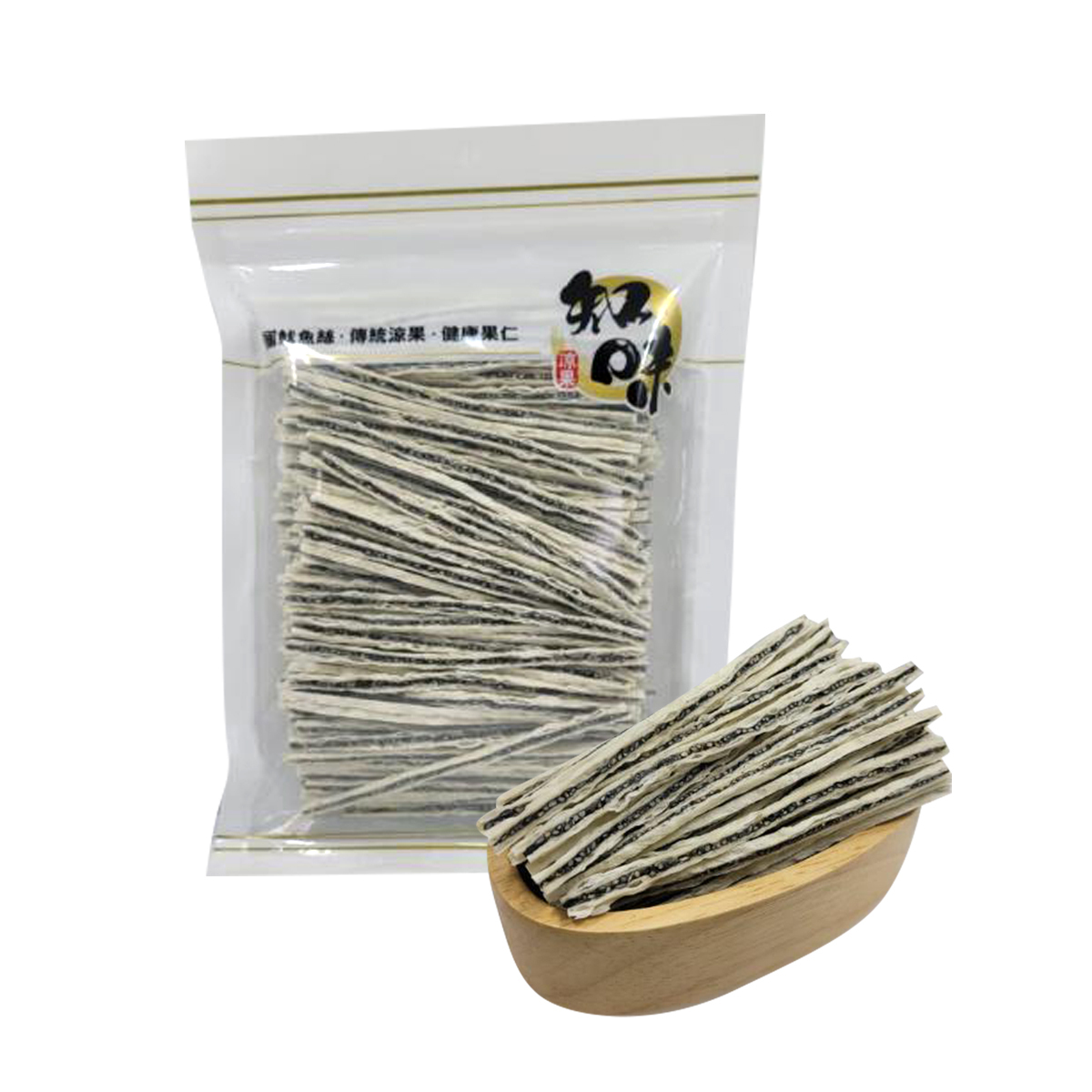 日本黑芝麻鱈魚條 160克（$50）