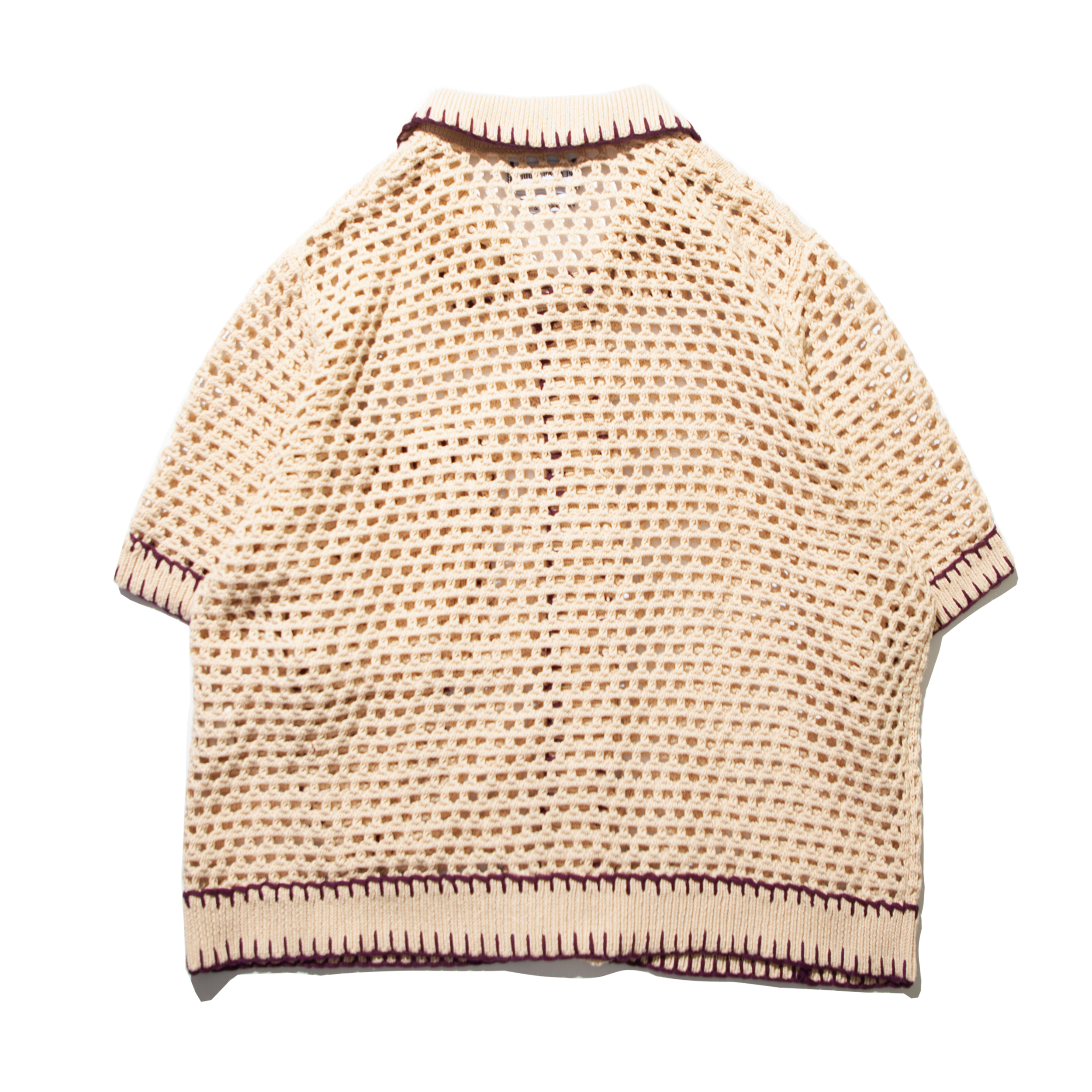 PLATEAU STUDIO - dong dong boro knit shirt