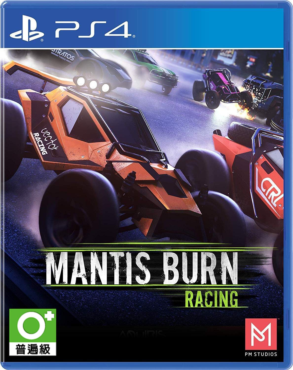 PS4 螳螂燃燒賽車 Mantis Burn Racing 英日文版