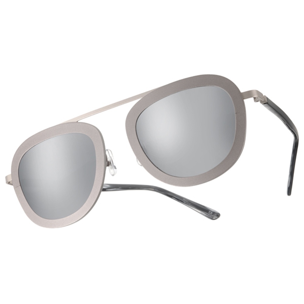 【STEALER】KARMA C18M 現代時尚飛官框太陽眼鏡(水銀鏡面)