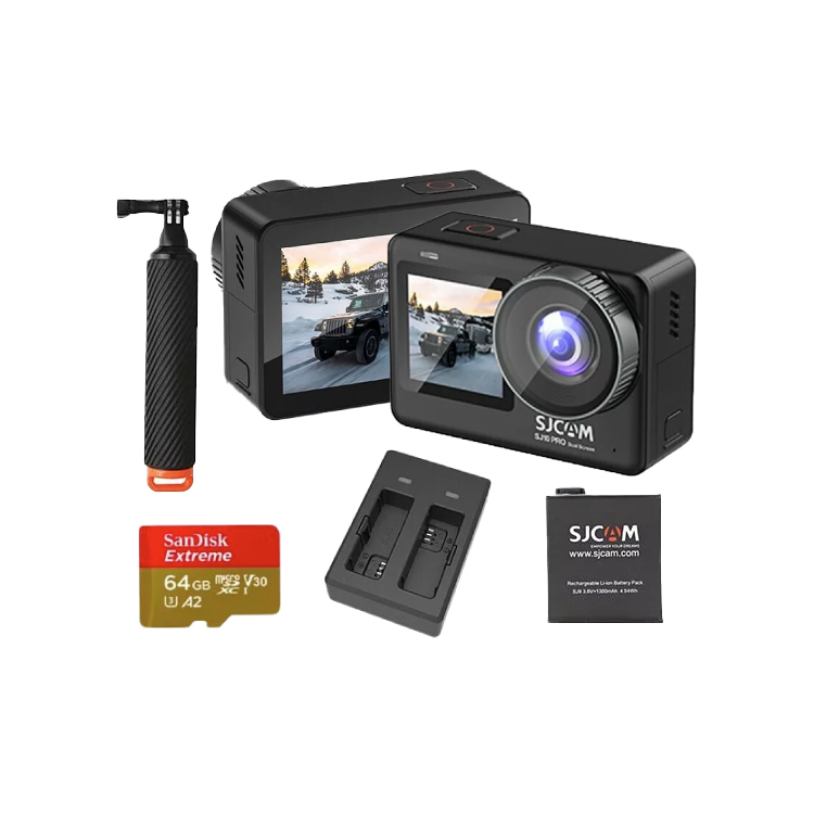 【下單97折】SJCAM SJ10 Pro Dual Screen雙螢幕運動相機 潛水大全配
