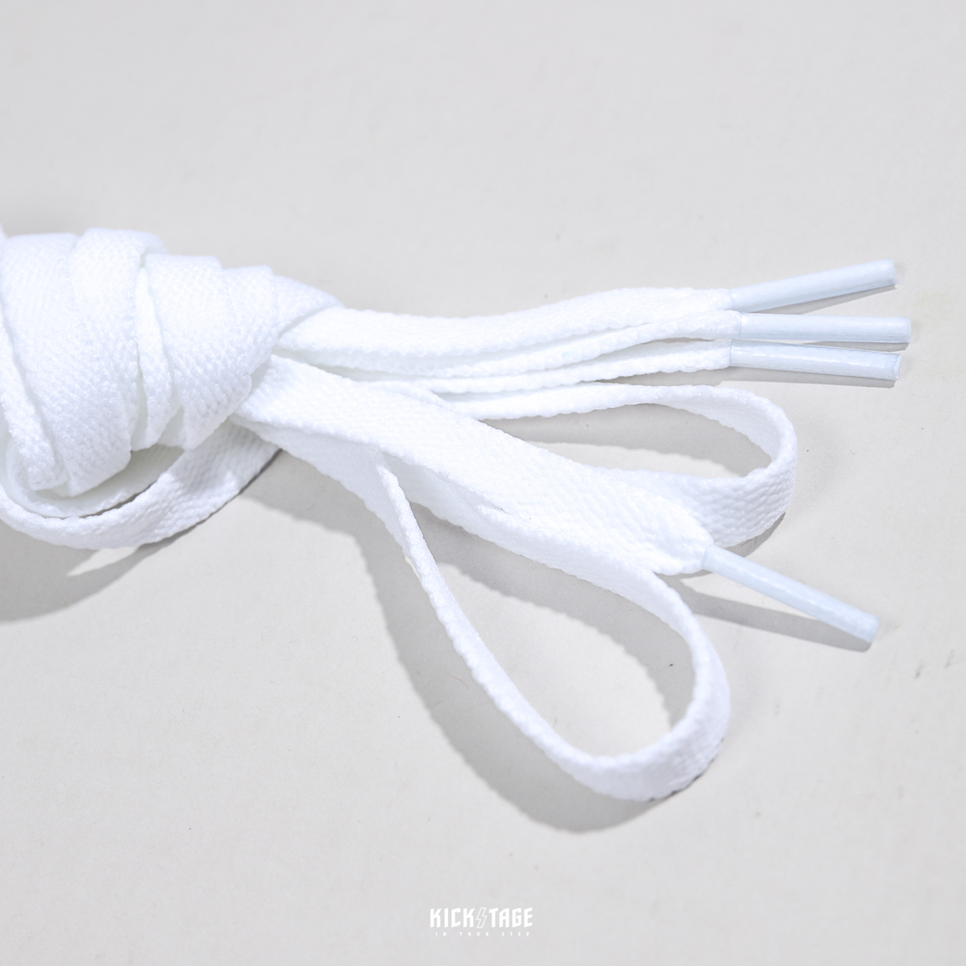 #KEEP SHOELACE 白色 基本款 扁平 鞋帶 10雙一入 120CM/ 160CM【KS115】