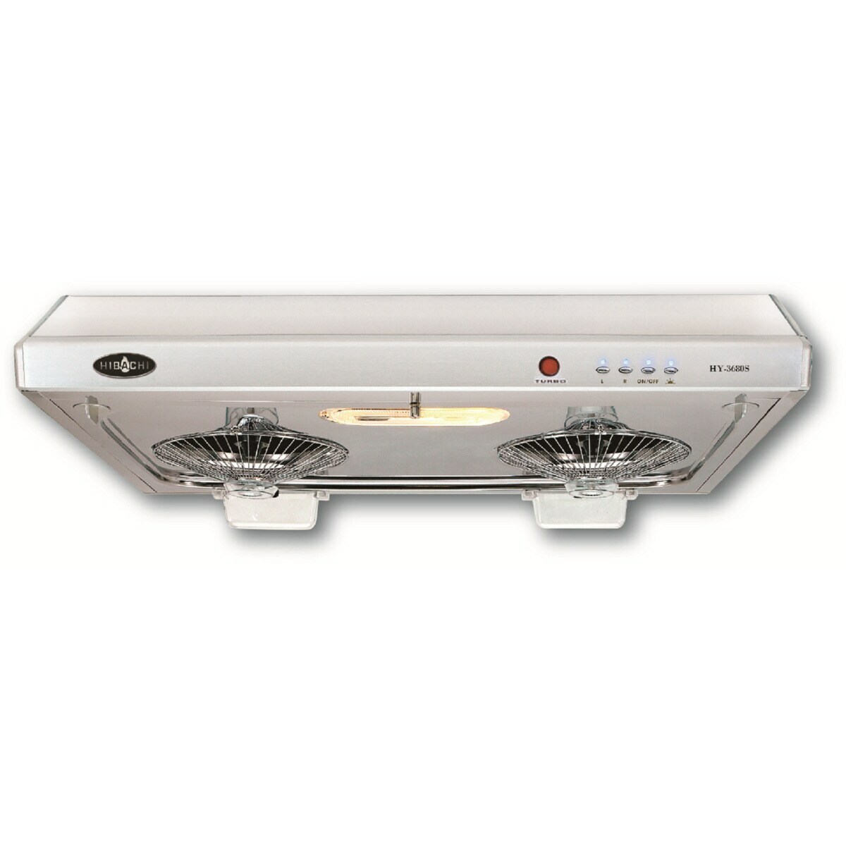 氣霸 Hibachi   HY-3680S‧710mm 不銹鋼易拆式抽油煙機‧按鈕式‧香港行貨,原廠1年保養‧