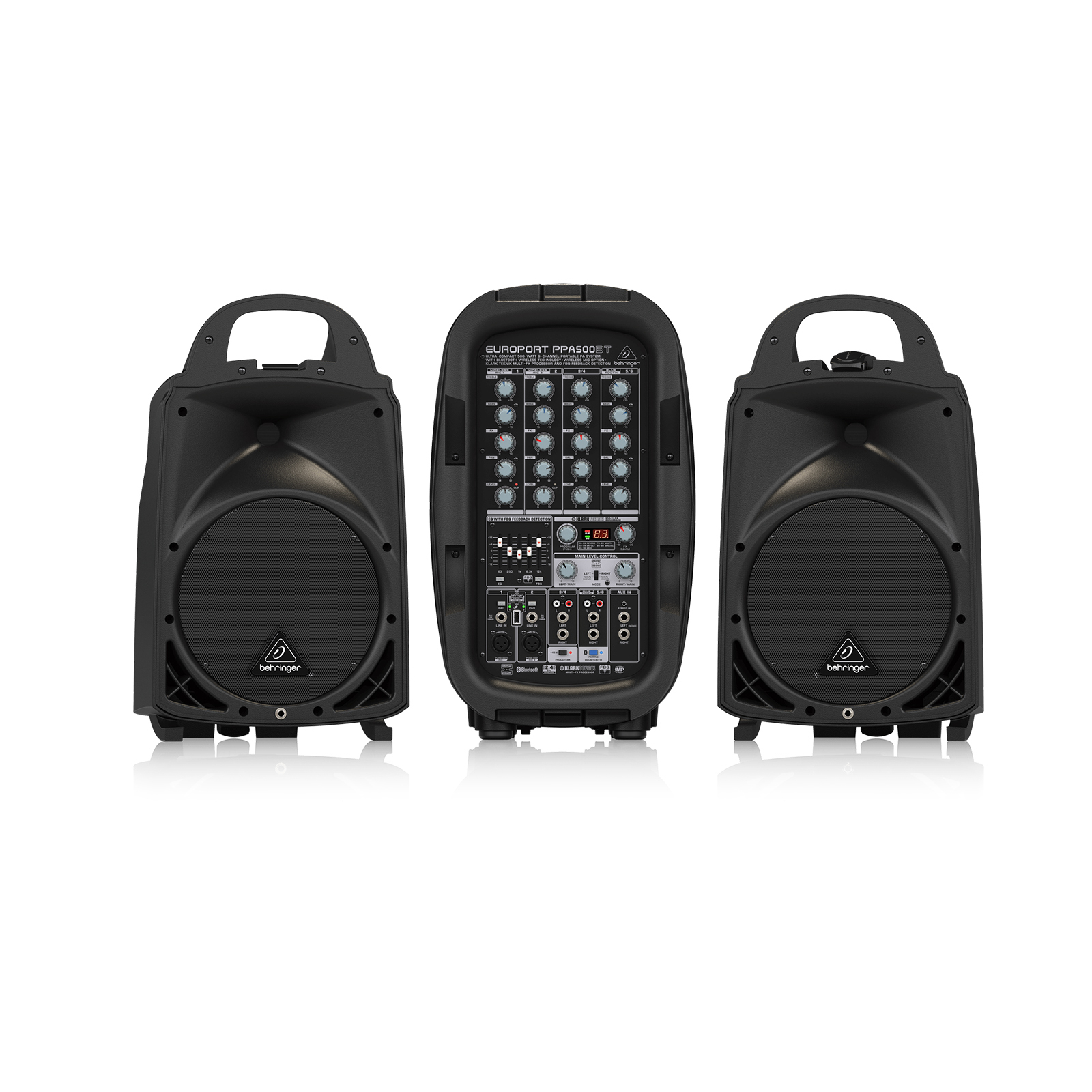 Behringer PPA500BT 便攜式流動擴音系統