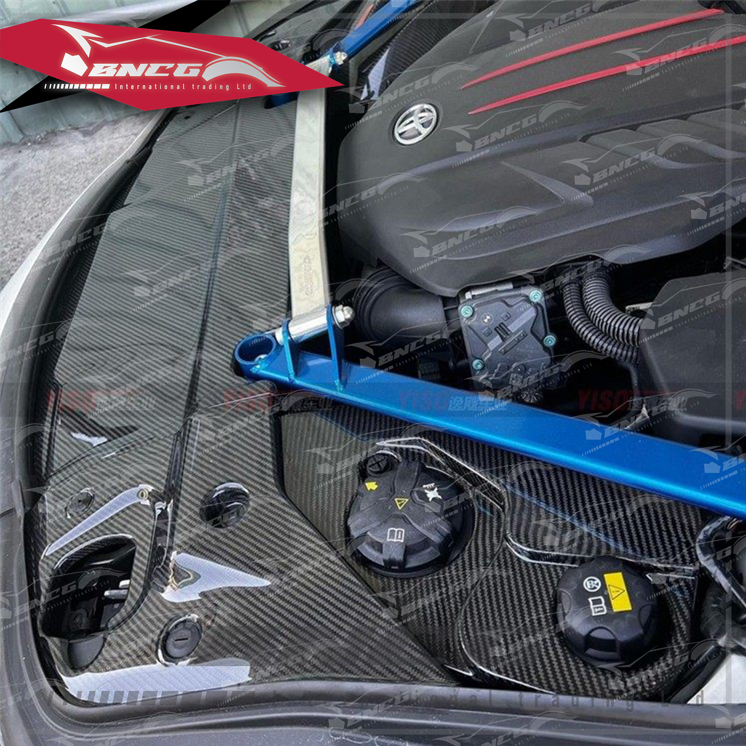 豐田 Toyota GR Supra A90 牛魔王 2019+年式 卡夢 碳纖維 引擎室 發動機 蓋板 飾板