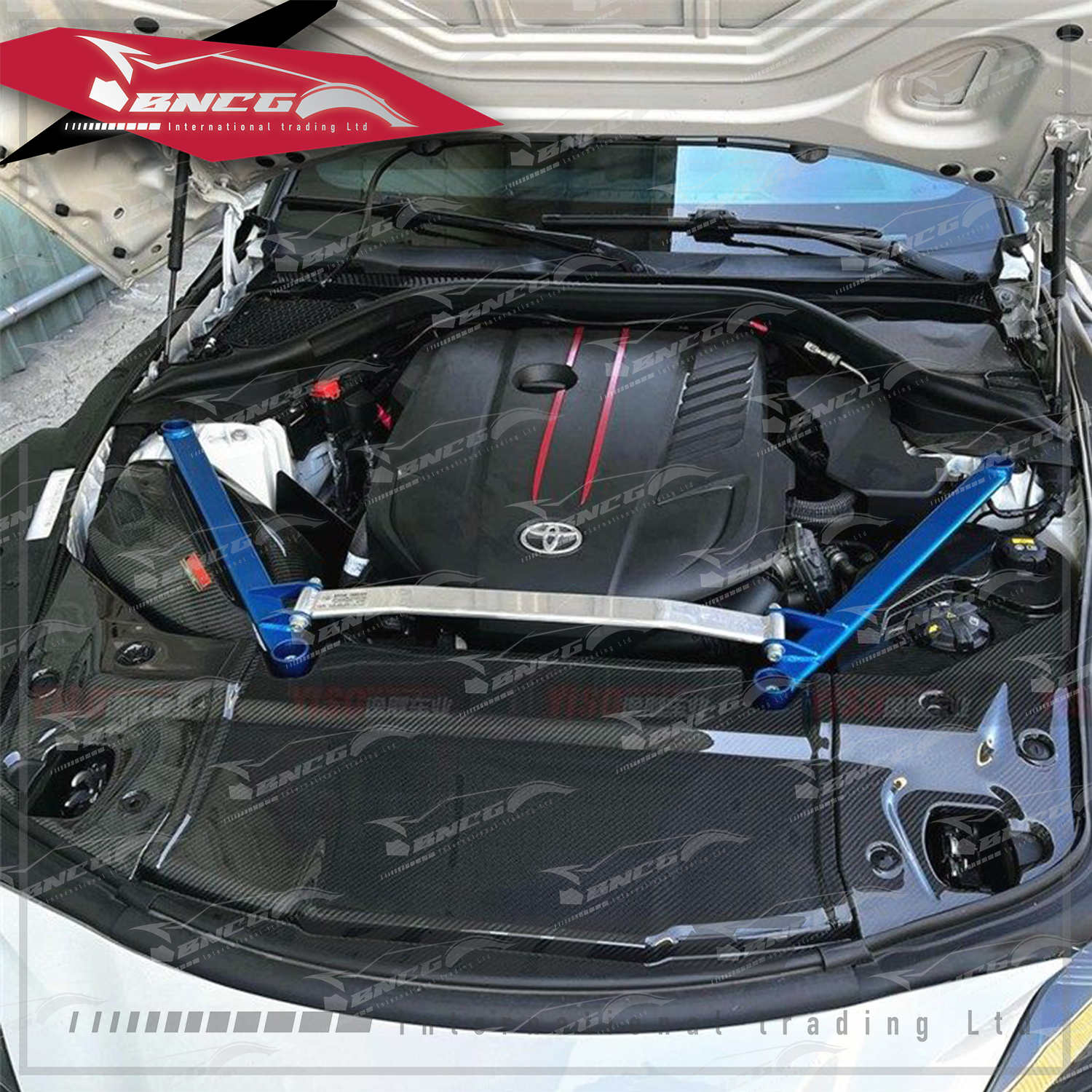 豐田 Toyota GR Supra A90 牛魔王 2019+年式 卡夢 碳纖維 引擎室 發動機 蓋板 飾板