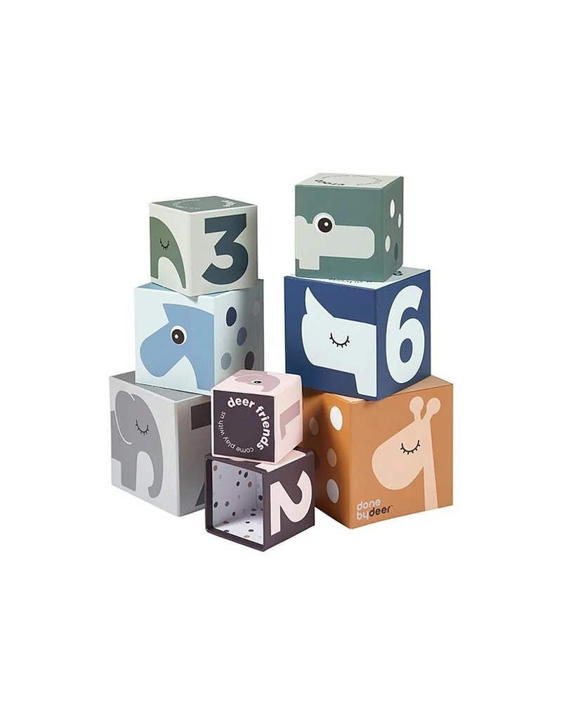 【丹麥Done by deer】方塊疊疊樂