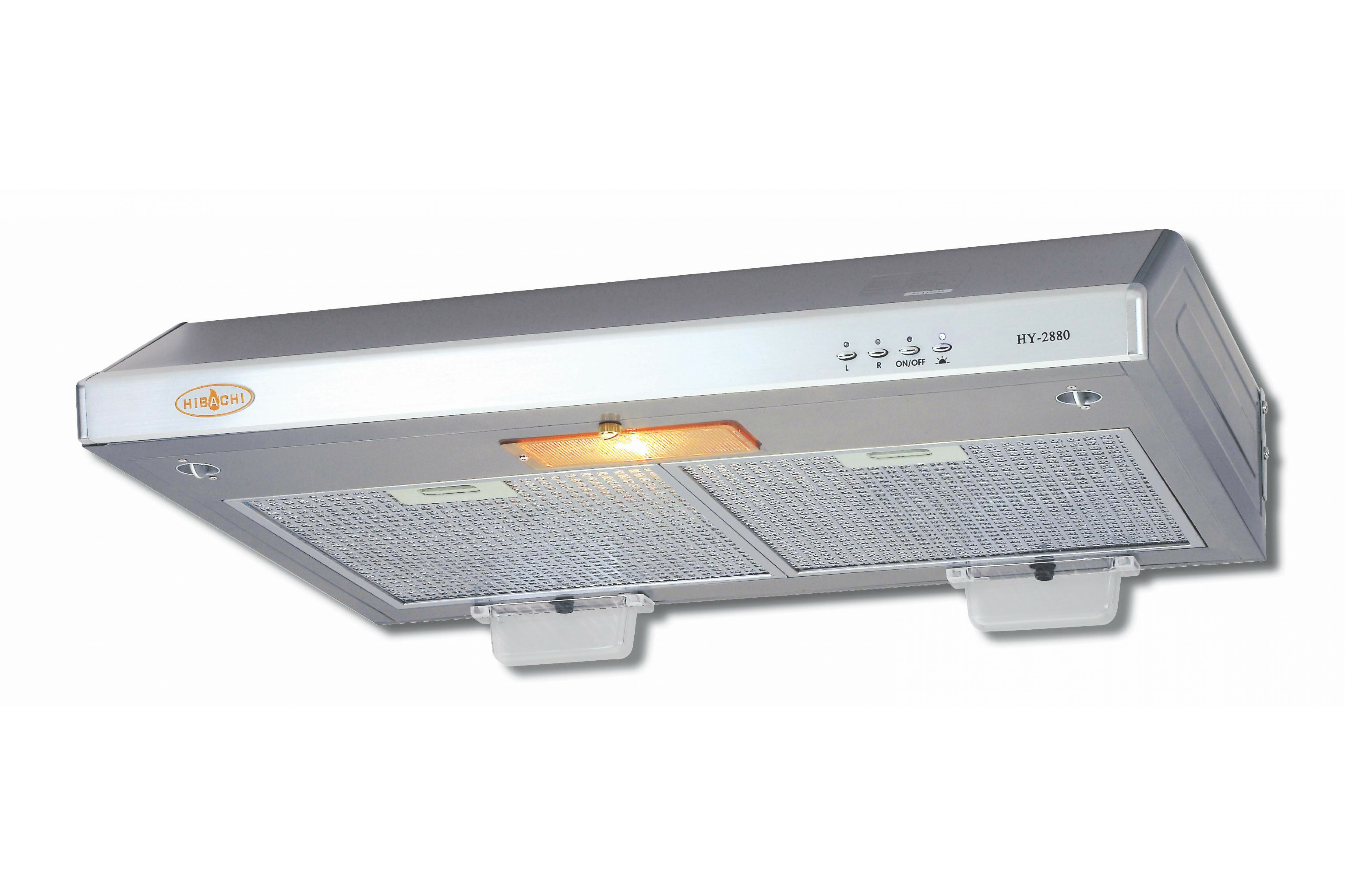 氣霸 Hibachi   HY-2880‧710mm 按鈕易拆式抽油煙機‧不銹鋼油網‧香港行貨,原廠1年保養‧