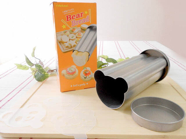 日本cakeland－小熊造型 長條麵包烤模 日本製 造型吐司模