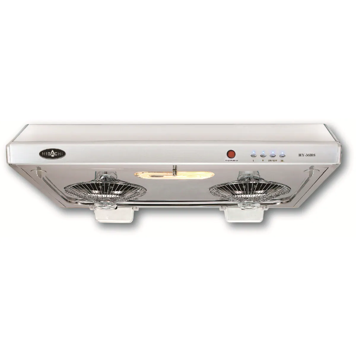 氣霸 Hibachi   HY-3680S‧710mm 不銹鋼易拆式抽油煙機‧按鈕式‧香港行貨,原廠1年保養‧