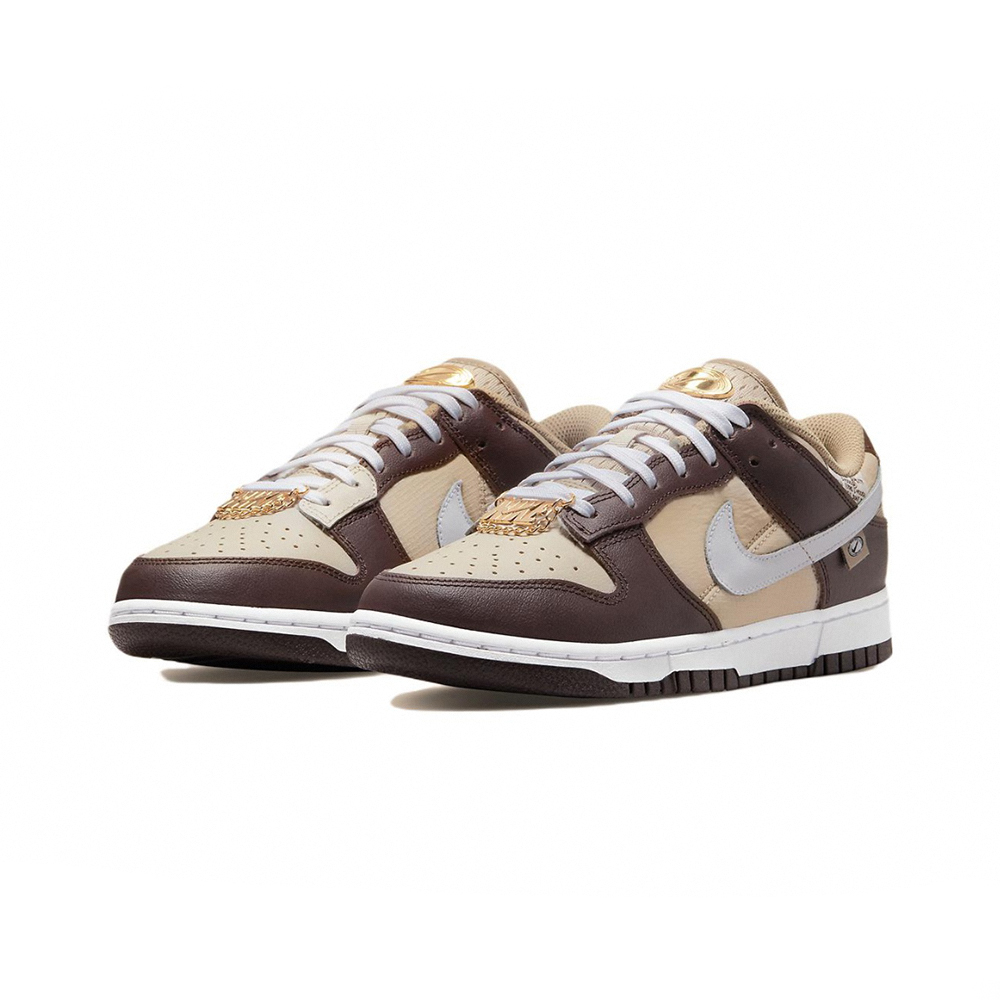 nike dunks low brown basalt