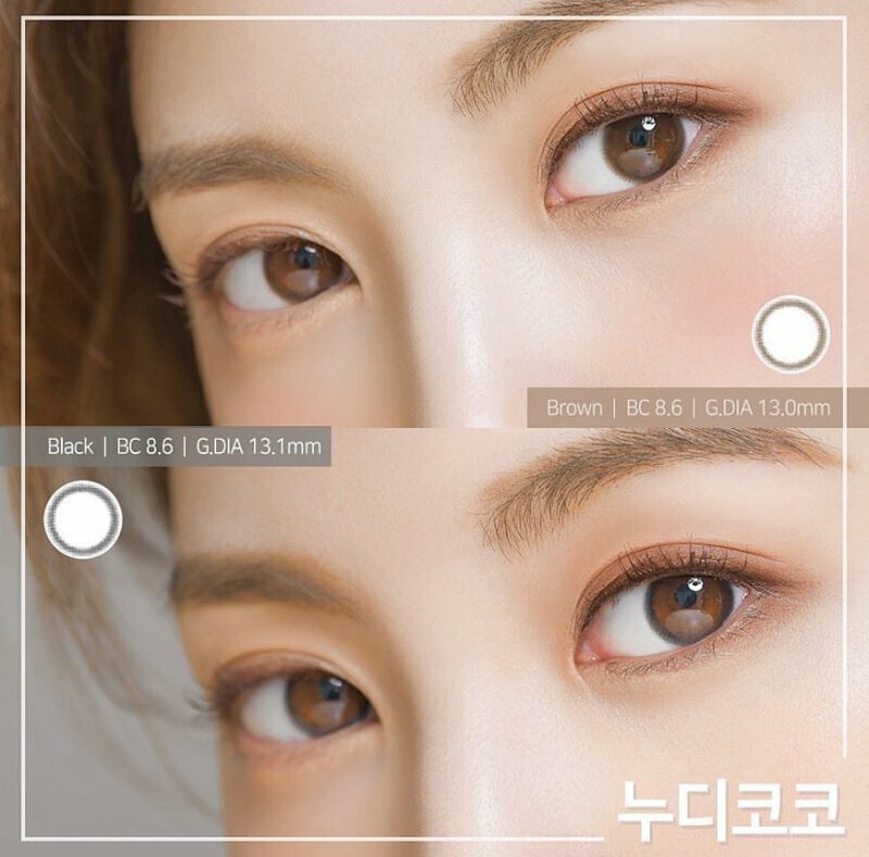 [散光] Lenstown Nudy Coco Toric 半年抛棄散光彩妝隱形眼鏡｜每樽1片 (Brown )