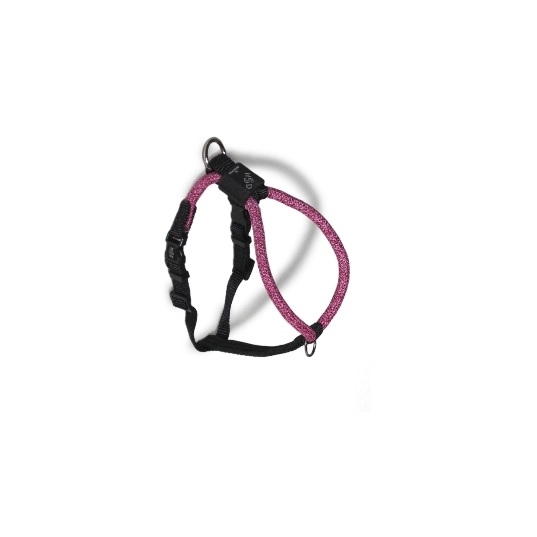HIGH5DOGS ROPE WALKER HARNESS PINK XS