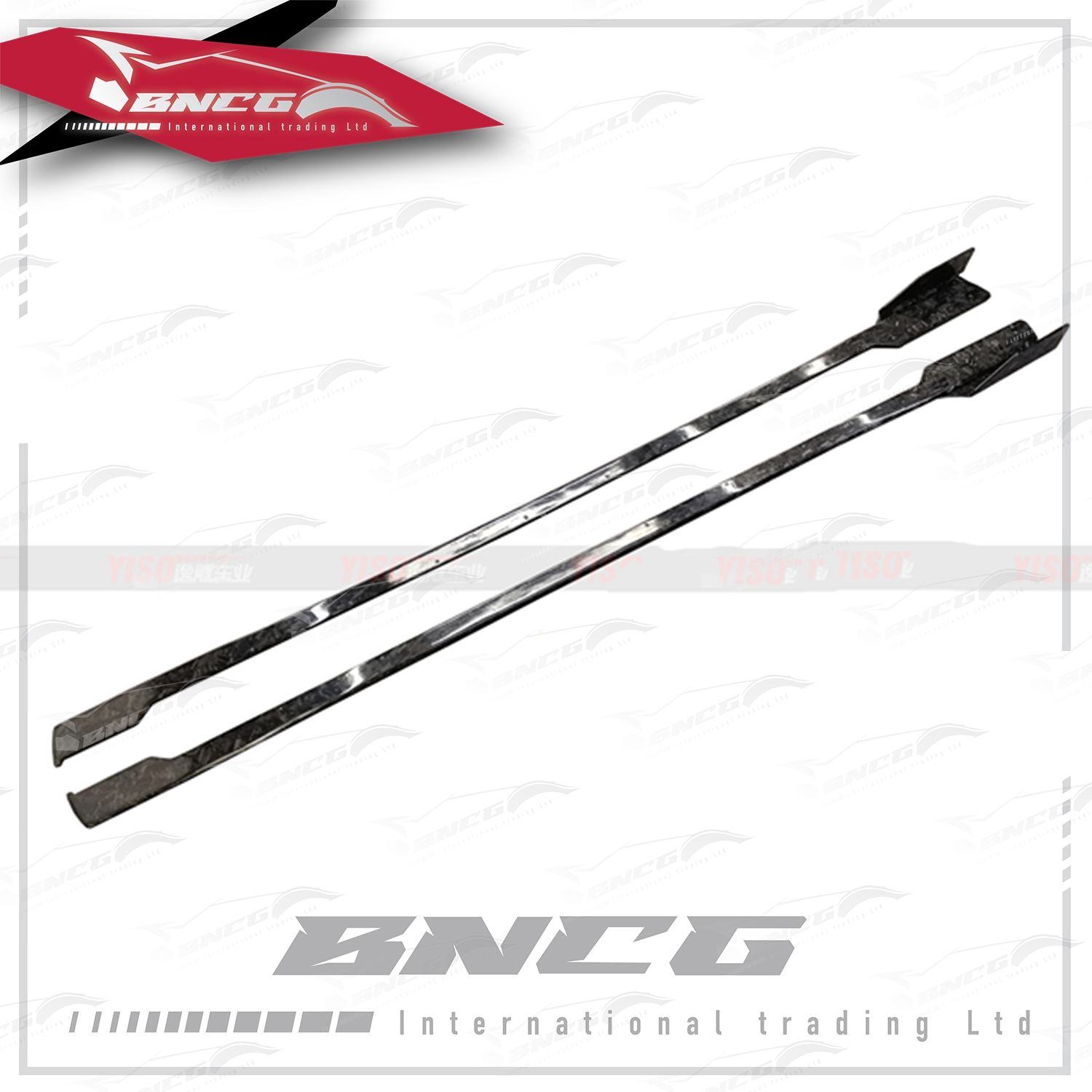 福斯 Volkswagen Golf 8 GTI 碳纖維 外觀件 空力套件 Yiso款 側裙 側定風翼