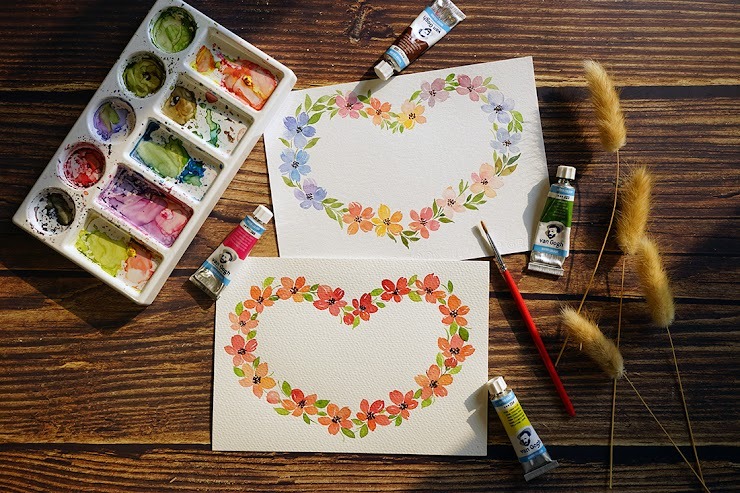Beginners Floral Watercolor Painting Workshop