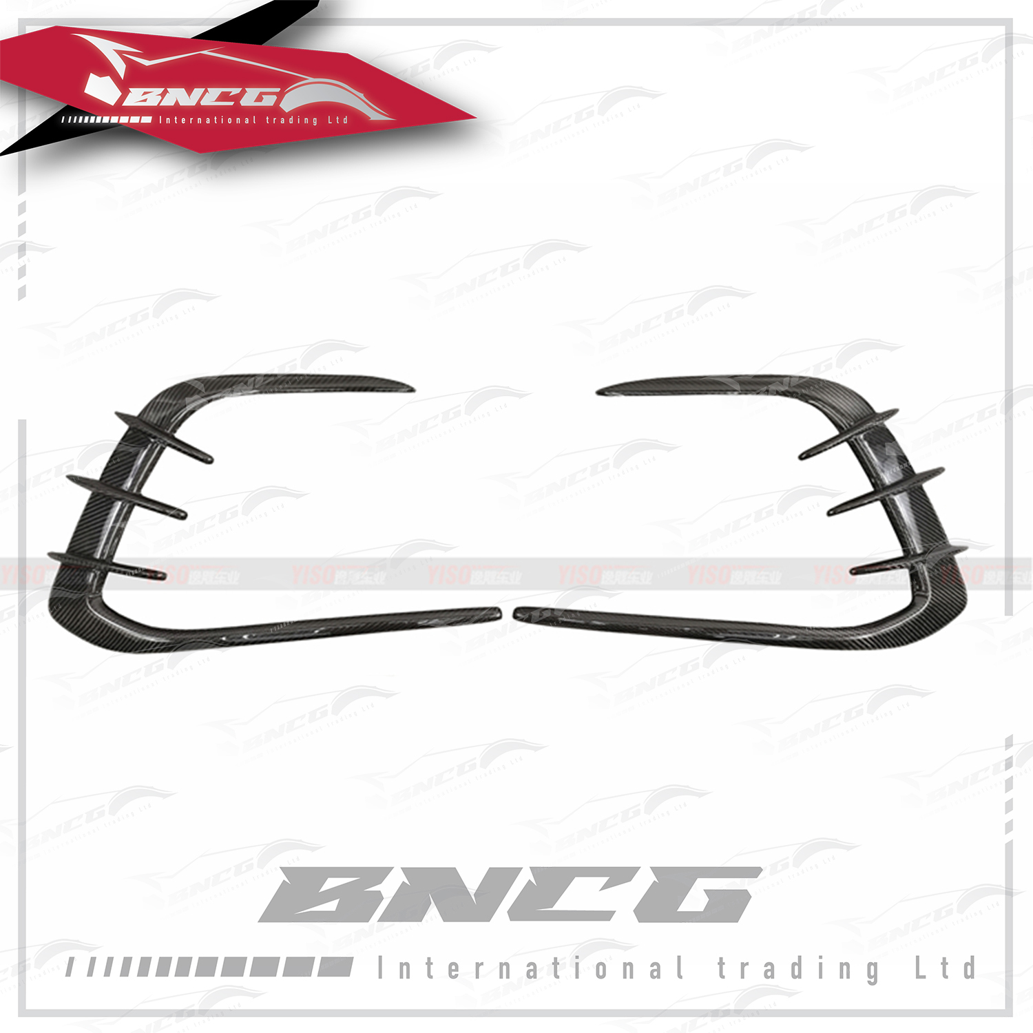 福斯 Volkswagen Golf 8 GTI 碳纖維 外觀件 空力套件 刀鋒款 前保桿 風刀