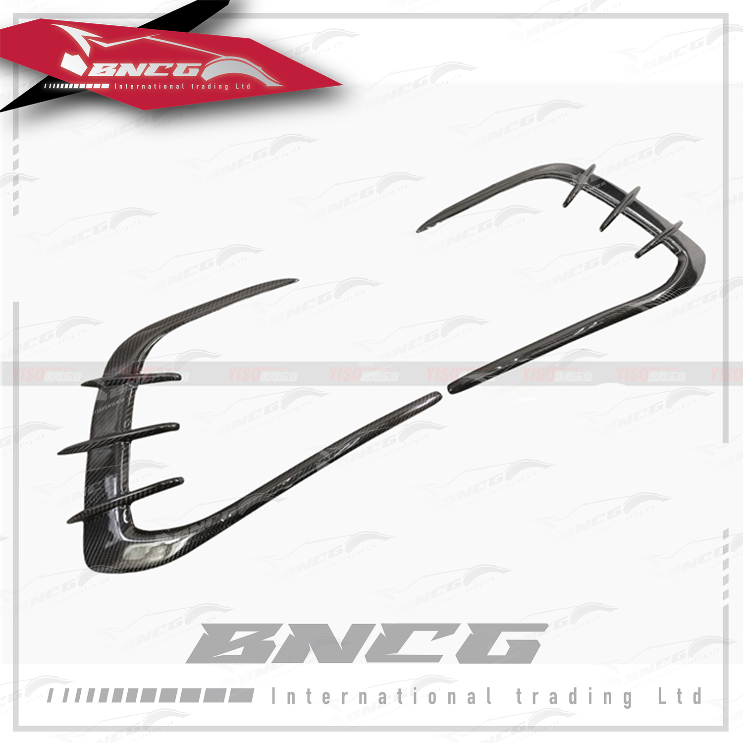 福斯 Volkswagen Golf 8 GTI 碳纖維 外觀件 空力套件 刀鋒款 前保桿 風刀