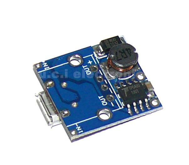 【UCI電子】(二D-1) 出清~ 升壓+保護+充電3.7V鋰電池18650輸出5V 充電板模組