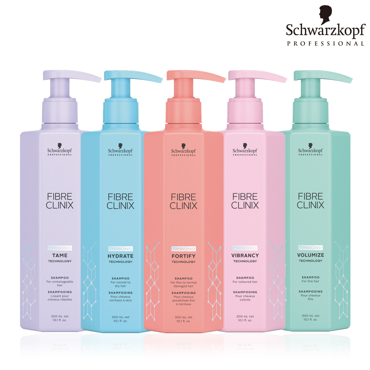 Schwarzkopf 施華蔻 黑鑽鏈鍵全系列洗髮露 300ml 多款可選