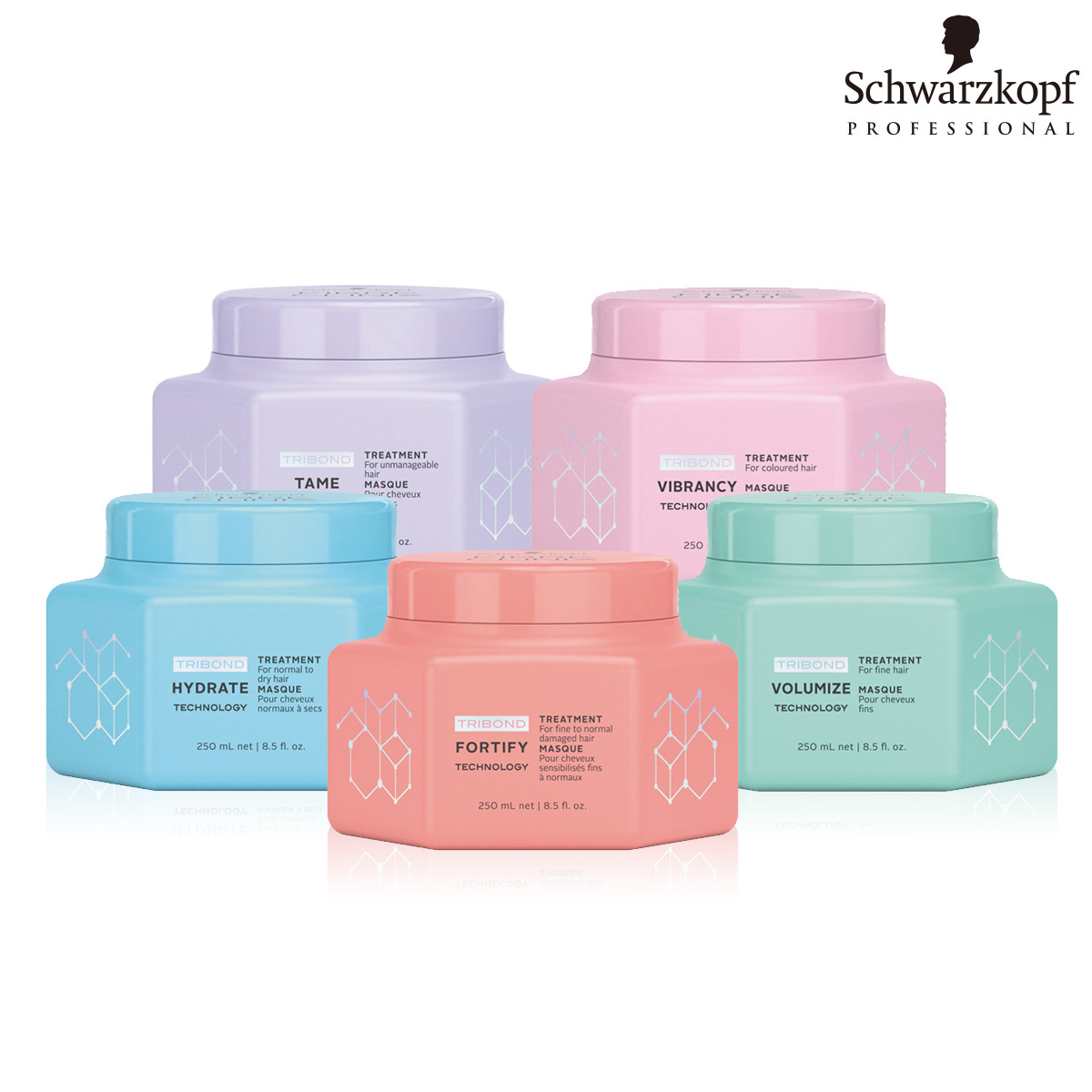 Schwarzkopf 施華蔻 黑鑽鏈鍵全系列髮膜 250ml 多款可選