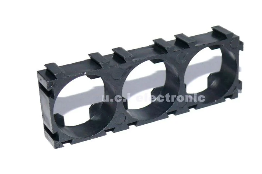 【UCI電子】(18-2-16) 鋰電池類 圓柱18650電池支架 三聯